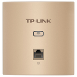 TP-LINK TL-AP1202GI-PoE 86型面板 全千兆端口 1200M双频 POE供电 香槟金色
